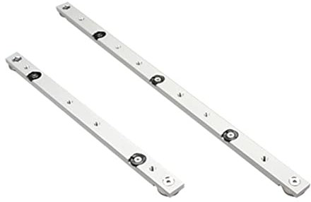 FUBESK Rail à onglet en alliage d'aluminium pour le travail du bois et scie à onglet