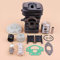 Luxuypon Kit de ressort de poulie de piston de cylindre de moteur de 39 mm pour Husqvarna 236 240 235 236e 240e Pièces de moteur de tronçonneuse OEM 545 05 04 17