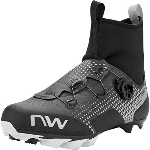 Northwave Celsius XC GTX Schuhe, Fahrradschuhe Mountainbike, MTB Silber 42