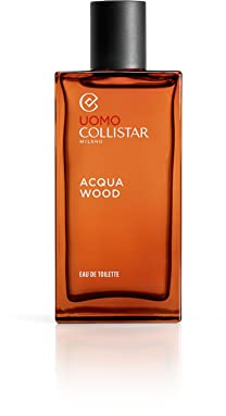 Collistar Acqua Wood Belebendes Eau de Toilette, ein Duft mit holzigen Noten und aromatischen Akzenten, der den Körper sanft umhüllt, 100 ml