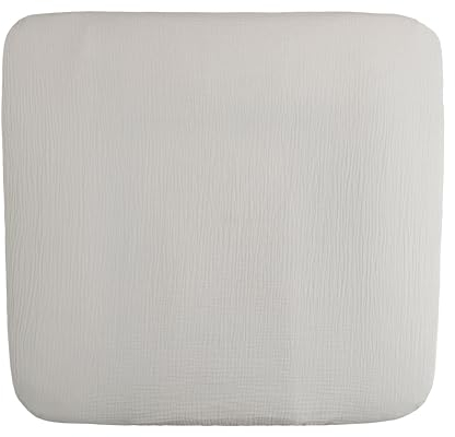 Baby's Only - Baby Wickelauflagenbezug 75x85 cm - Bezug für Wickelauflage Fresh ECO - Abwaschbare Bezug für Wickeltischauflage - Aus 100% Bio-Baumwolle - Urban Taupe
