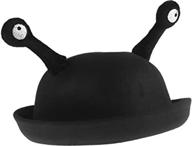 ibasenice Kids Hat Winter Hat Has Hats Child Dress up Party Headwear Kids Party Funny Hat Creative Snail Eyes Cap Small Round Hat Korean Version Top Hat Casual Wear Round Cap Baby Snails Black