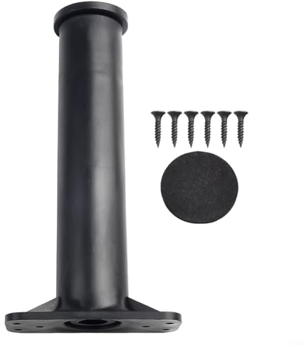 Zoegneer Bett-/Brett-Halterung, verstellbar, verstellbar, aus Kunststoff, Schwarz, 20–37 cm