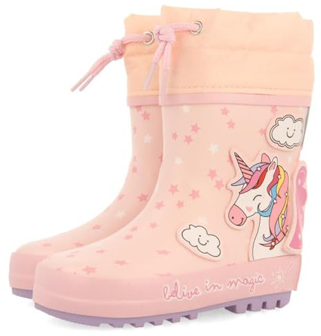 GIOSEPPO Arriach, Stivaletti Bassi con Lacci Bambina, Rosa, 28 EU