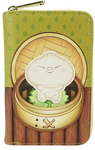 Loungefly Disney by Geldbörse Bao Bamboo Steamer, Schwarz