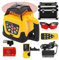 MZBDYYF Scanner Laser Niveau Laser Rotatif Faisceau Rouge Auto-nivelant Ligne transversale Horizontale Verticale Niveau Laser Automatique
