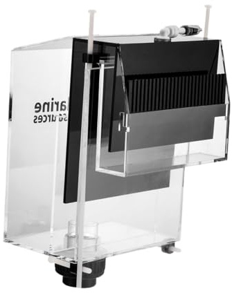 Gralara Premium Aquarium Überlaufbox für Eine Verbesserte Wasserzirkulation, 2500L Schwarz