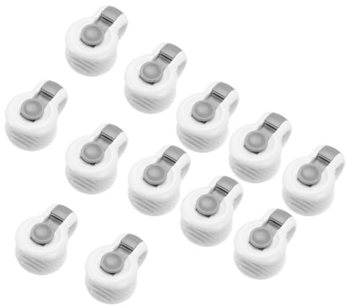 lvifloae 6 Stück Bettbezug Clips Ohne Nadeln Bettdecken Befestigung ABS Quilt Halterung für Dicke Dünne Decken und Vorhänge