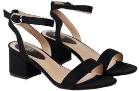 Dorothy Perkins Tommi Barely There Mid Block Heel Sandals