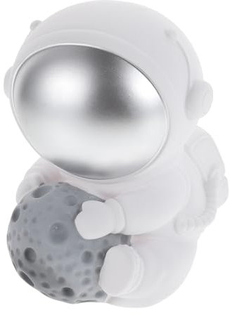 Toyvian Decorative Astronaut Piggy Bank Für Junge Mädchen Sparschwein-Form Mit Großer Kapazität Für Zuhause Finanzkompetenz Und Ordnung