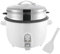 DAOHHFO 2 in 1 Reiskocher 13L, Gewerblicher Reiskocher mit Dampfgarer, Innentopf und Deckel - Warmhaltefunktion - Antihaftbeschichtung - Rice Cooker für Reis und Dampfsuppe - 1900W, 220V