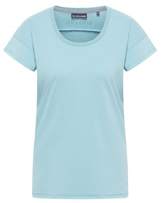 Elbsand Damen T-Shirt ESWRagne Kurzarmshirt Rundhals 70429 00 Cameo (872) M