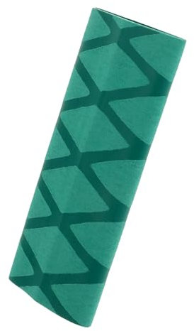 DINHEAROM Table Tennis Racket Grip Sleeve Green Heat Shrink Absorbent Anti-skid Wrap for Handle Protective Bat Cover Suitable for Ping Pong Players