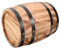 VALICLUD Holzfass Dekoration Vintage Weinfass aus Holz für Bar Party Vielseitig Einsetzbar als Blumentopf oder Stilvolles Wohnaccessoire Geeignet für Wohnzimmer Schlafzimmer und Büro