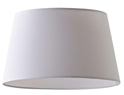 ValueLights | Aspen White Tapered 25cm Easy Fit Pendant Lamp Shade | Ceiling Lights, Home Décor & Improvement Essential