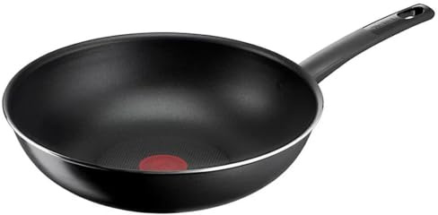 Tefal Essential Cook Non-Stick Frying Pan 28cm Wok Pan B5991942 | Trusted Brand