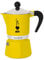 Bialetti Rainbow Cafetera Italiana Espresso, 1 Taza, Aluminio, Amarillo