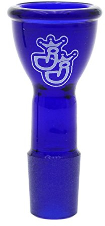 Jelly Joker Farbiger Glaskopf blau für Bongs mit 18,8mm Schliff - Head&Nature Bong-Kollektion