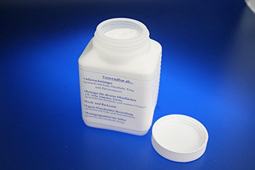 Wasserrose® 600g Natron FEIN ALLESKÖNNER Pulver ZUM AUFLÖSEN BACKPULVER LM ALLZWECKREINIGER Made IN Germany