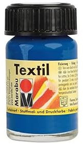 Textilfarbe Marabu Textil 15ml - Oltremare 052-2 Stück