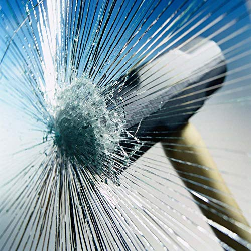 Fenster Splitterschutz Folie - AWKAQUN Sicherheitsfolie Splitterschutzfolie Einbruchschutzfolie Fensterfolie Folie (76cm*10m)