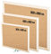 KAV - Cork Notice Office Memo School with 6 Push Pins Classic Wood Natural Frame Board, Brown (Various Sizes to Choose from) (600MM x 900MM)
