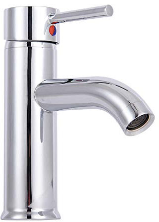 Robinet de lavabo, robinet d'économie d'eau, barboteur, placage multicouche, design minimaliste et durable