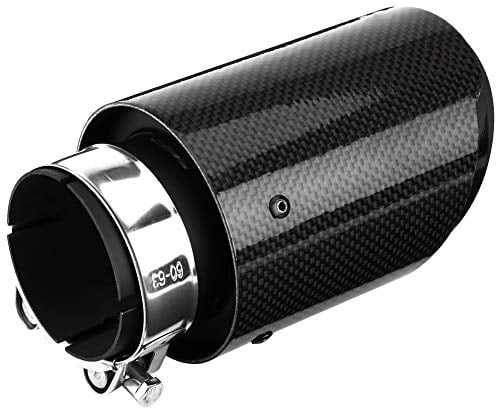 Auto-Auspuff-Carbon-Faser-Art-Auspuff-Rohr-Endschalldämpfer Endrohr Endrohr for 63mm 89mm