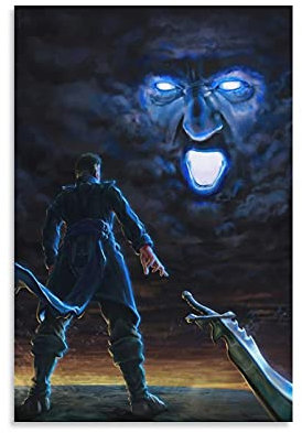 GNKIO Stormlight Archive Stormfather (1) Leinwand Kunst Poster und Wand Kunst Bild Druck Moderne Familie Schlafzimmer Dekor Poster 12x18inch(30x45cm)