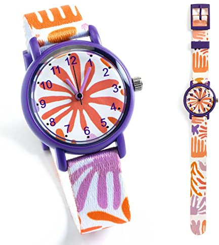 LBR Leaves Lernuhren, Mehrfarbig (50433)