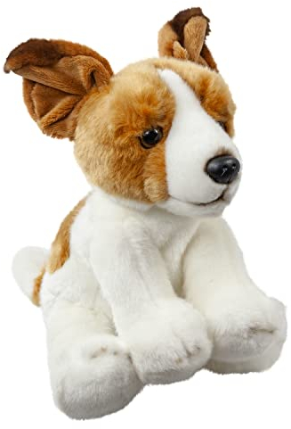 Teddys Rothenburg Kuscheltier Hund Jack Russel Terrier 26 cm sitzend