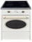 GURARI Induktionsherd mit Backofen 60 cm GCH E 612 Cr r + Grillplatte aus Gusseisen | Retro Range Coocker Standherd Induktionskochfeld 4 Kochzonen | Heißluft | Grill | Herd Induktion in Creme