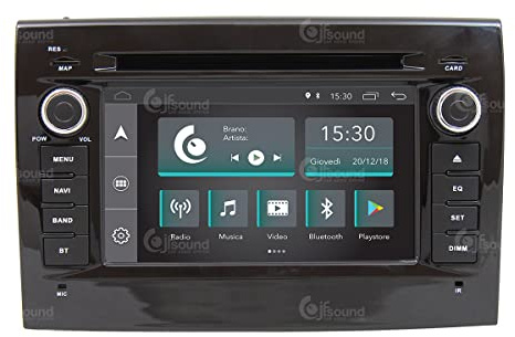 Radio de Coche para Fiat Ducato 250 Android GPS Bluetooth WiFi USB Dab+ Touchscreen 6.2 DVD 4core Carplay AndroidAuto