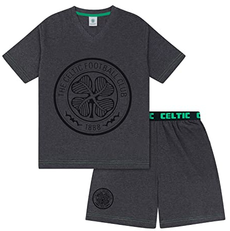 Celtic FC Mens Pyjamas Short Loungewear Official Football Gift
