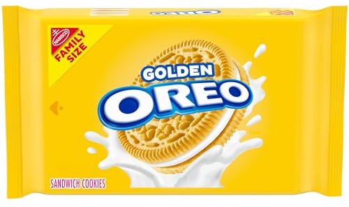 OREO Golden Sandwich Cookies, Familiengröße, 513 ml