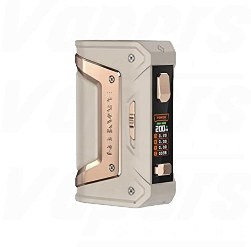 TVDC Geekvape Aegis Classic Legend 2 Mod, External Dual 21700 Battery, 200W Power Output, Battery Not Included, 1.08-inch Full screen, 2ml Cartridge No Nicotine, (Beige)