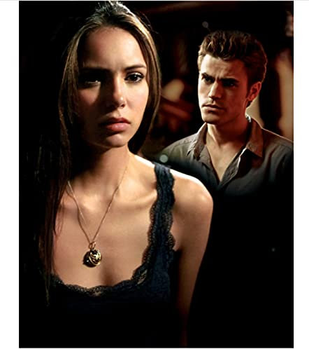 IGHSNZUH Jigsaw Puzzles 1000 Pieces Wood Assembling Picture The Vampire Diaries Movie Poster Adults Games Educational Toys