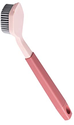 Didiseaon 1 Pc Cepillo para Ollas Fregador De Platos con Mango Utensilio Cepillo De Sartén Cepillo para Fregar Bañera Sartén Doméstica Fregadores De Platos Cepillar Familiar Wok Páginas Rosa