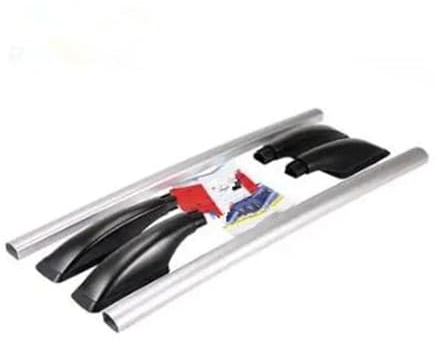 Dachgepäckträger 1,3*M Für Skoda Für Fabia wasserdichte Dach Top Träger Cargo Tasche Rack Lagerung Gepäck Auto Dach Reise Auto Zubehör Auto Styling Auto Dachträger(Farbe:Black and Silver.)