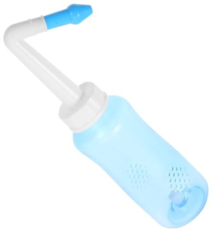 TOBBOMEY Manuelle Nasendusche Mit Einstellbarem Druck Nasenspülkanne Nasenreinigung Deep-cleaning Nasenspülung Für Erwachsene Junge Mädchen Zur Linderung Von Nasenbeschwerden