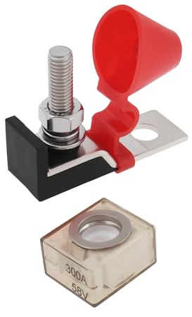VGOL 300A 58V Marine Rated Battery Fuse Holder Terminal Fuse Block for New Energy Vehicles RVs Cruises