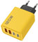 USB Ladegerät 120W, 4 Ports Mehrfach Ladegerät Mit USB, Schnellladegerät, Telefonladegerät Schnellladung, Ladegeräts Für Phone, Tragbares Wandladegerät Zum Schnellen Aufladen