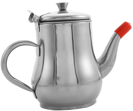 CIYODO Ölbehälter Küche Mit Ölvorratsbehälter Und Edelstahl-ölsieb Für Speiseöl Kokosöl Und Fett Praktisch Zum Ausgießen Und Aufbewahren