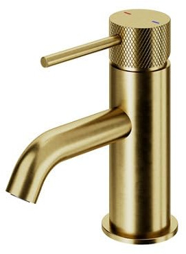 GoodHome Mitigeur lavabo mécanique M doré Owens