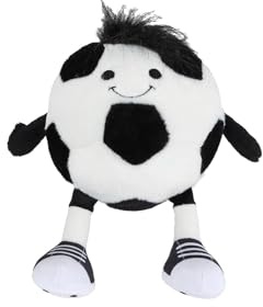 Take Me Home Plüsch Fußball Kuscheltier 16,5/25cm schwarz Mehrfarbig.