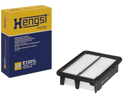 HENGST - Luftfilter E1331L - Luft-Filtereinsatz für KFZ | Hochwertiger Motorluftfilter für Otto- oder Dieselmotor - Schutz für Motoren - Wasserbeständig