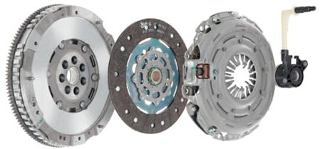 Valeo 837394 Kit d'embrayage (Volant moteur, disque, mécanisme et butée hydraulique)