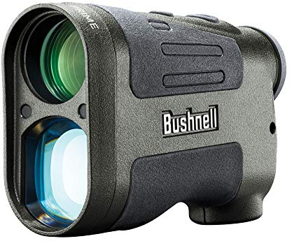Bushnell Prime 1700 Hunting Laser Rangefinder 6x24mm - Slope Adjustment, Archery, Rifle Modes, Brush & Bulleye Modes, Crisp Clear Image