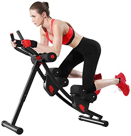 ab machine, ab workout equipment for home gym, Height Adjustable ab trainer