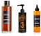 BARBER MARMARA Shaving Set No.3 | Rasierset für Männer | Transparentes Rasiergel 250ml | Eau de Cologne 500ml | Aftershave Cream Balsam-Lotion 400ml | Barbershop-Friseur | Rasur Vor-Nachbehandlung